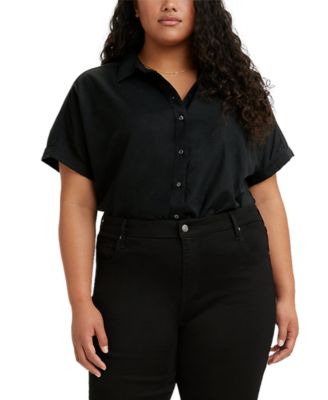macys plus size levis