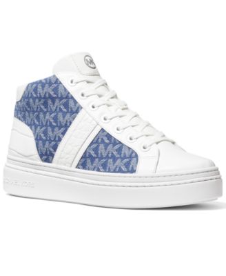 michael kors denim sneakers