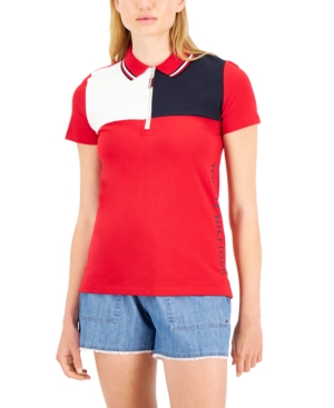 Tommy Hilfiger Colorblocked Zip Polo