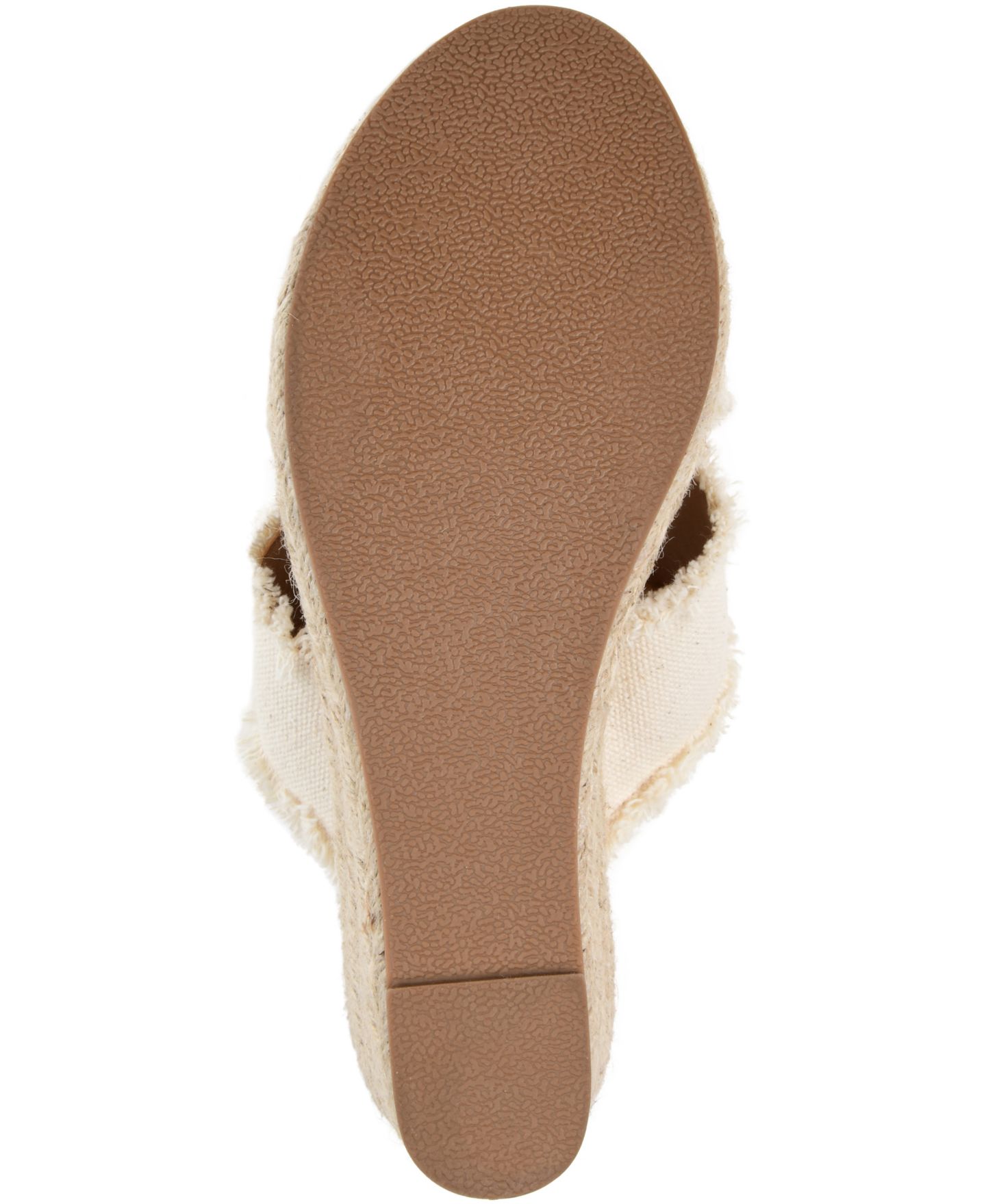 Женские сандалии Journee Collection Shanni Espadrille Wedge, цвет: Бежевый — фото 5