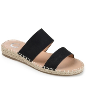 Journee Collection Suzzie Espadrille Slide Sandals Women's Shoes