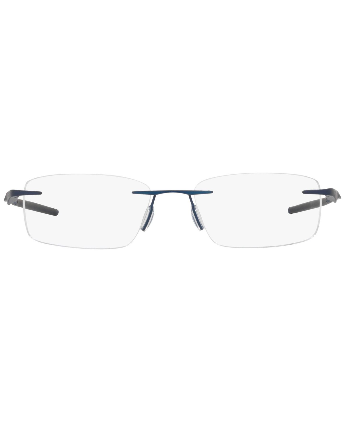 Мужские очки Oakley Man Rectangle Titanium OX5118 Wingfoldâ„¢ EVR Eyeglasses, цвет: Тёмный синий — фото 3