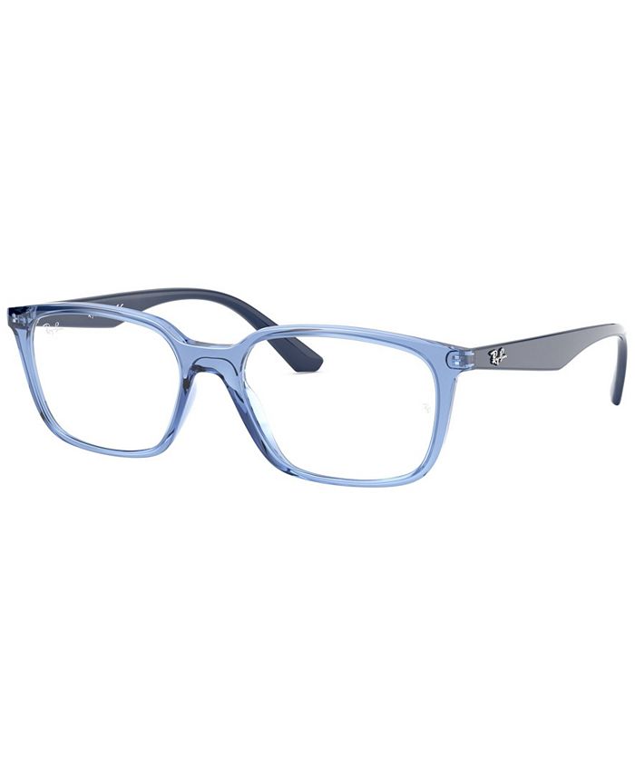 Ray-Ban RX7176 Unisex Rectangle Eyeglasses - Macy's