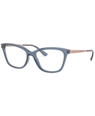Vogue Eyewear VO5285 Women's Square Eyeglasses - Transparent Blue