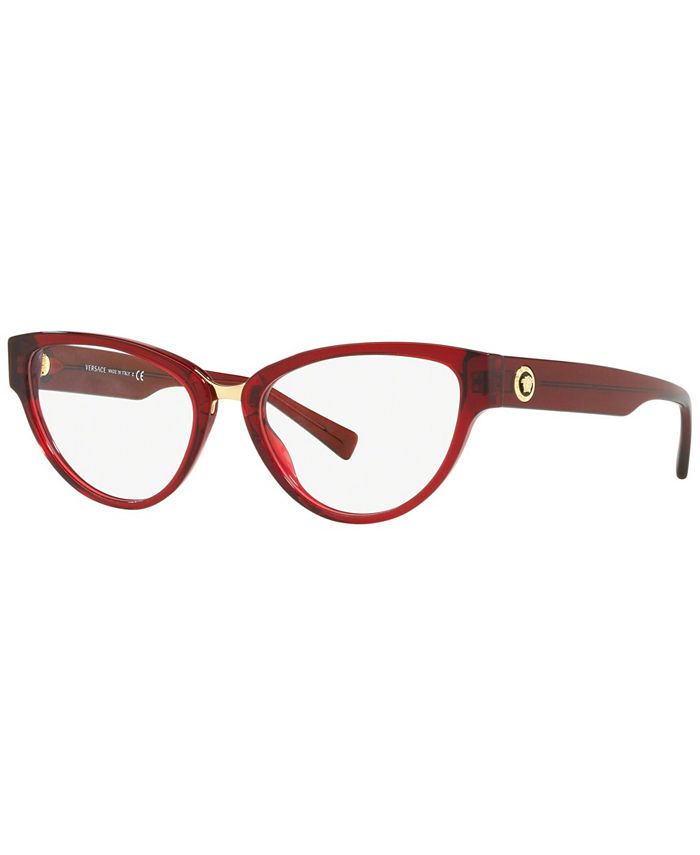 Versace VE3267 Women's Cat Eye Eyeglasses Macy's