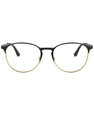 RX6375 Unisex Round Eyeglasses