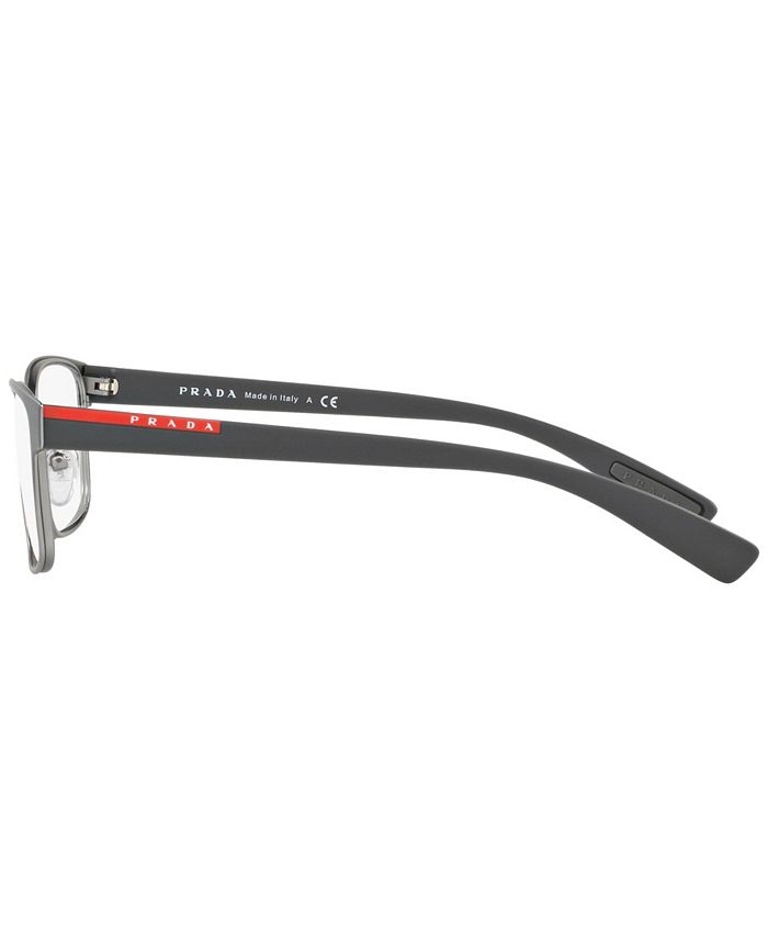 Prada Linea Rossa Ps 50gv Mens Rectangle Eyeglasses Macys 