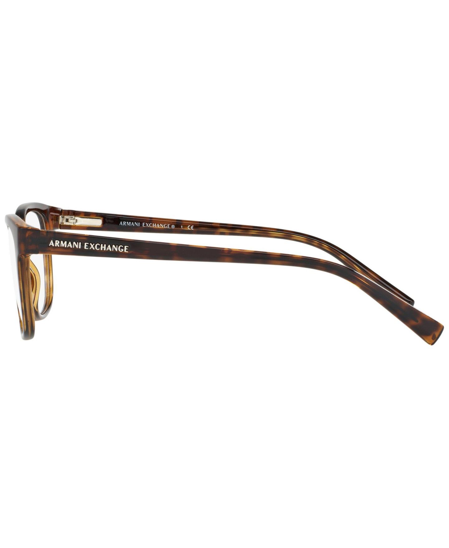 Женские очки A|X Armani Exchange Woman Cat Eye Plastic AX3037 Eyeglasses, цвет: Блестящий — фото 2