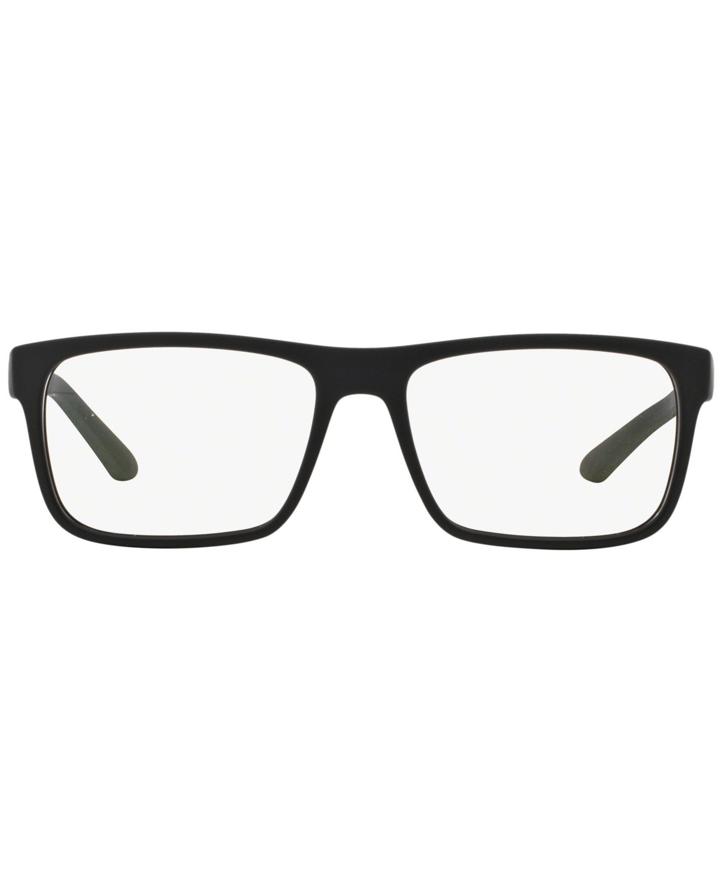Мужские очки Giorgio Armani Man Rectangle Plastic AR7042 Eyeglasses, цвет: Каучуковый — фото 3