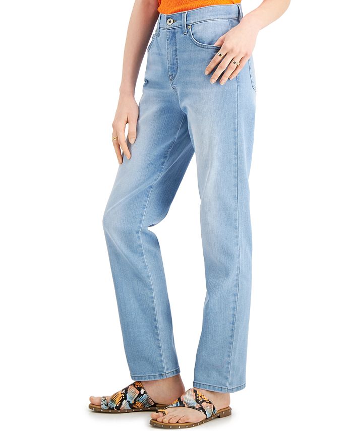 petite high rise jeans