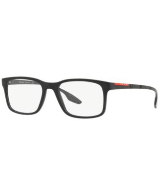 Prada Linea Rossa Ps 01LV Mens Pillow Eyeglasses - Dark Grey 259$