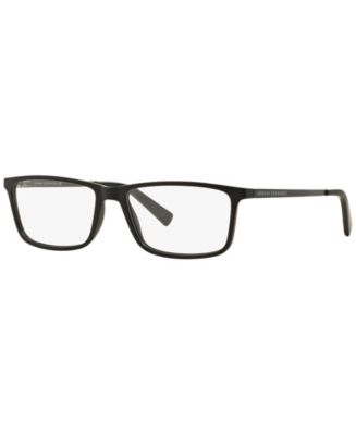 A|X Armani Exchange Armani Exchange AX3027 Men's Rectangle Eyeglasses ...