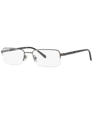 Versace Ve1066 Men's Square Eyeglasses In Gunmetal
