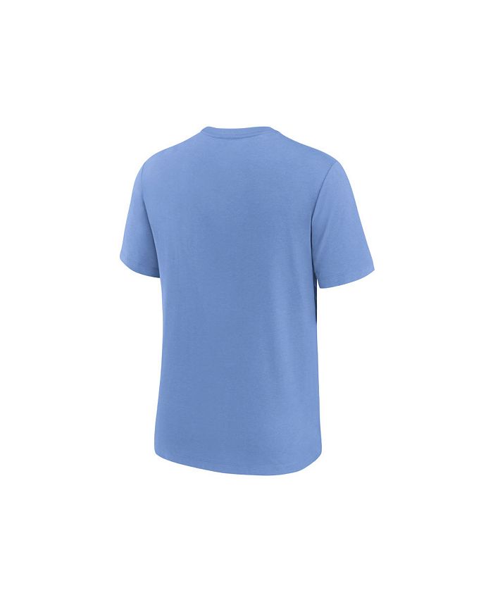 Men's St. Louis Cardinals Light Blue Hyperlocal Tri-Blend T-Shirt
