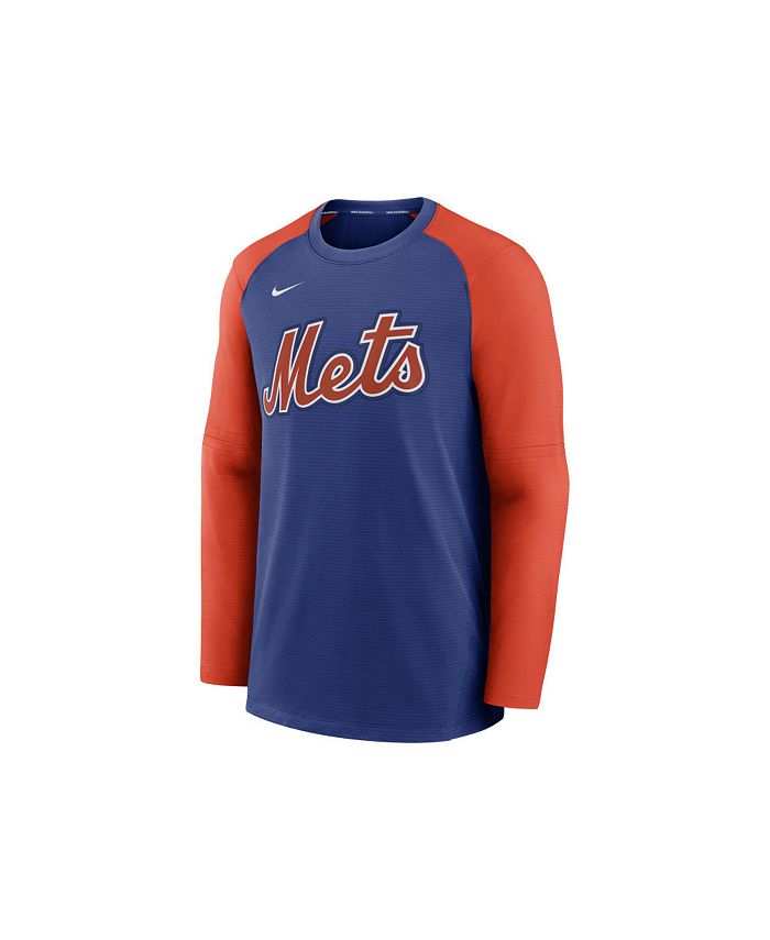 Nike Dri-Fit Pregame (MLB New York Mets) Men's Long-Sleeve Top