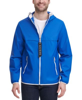 guess blue windbreaker