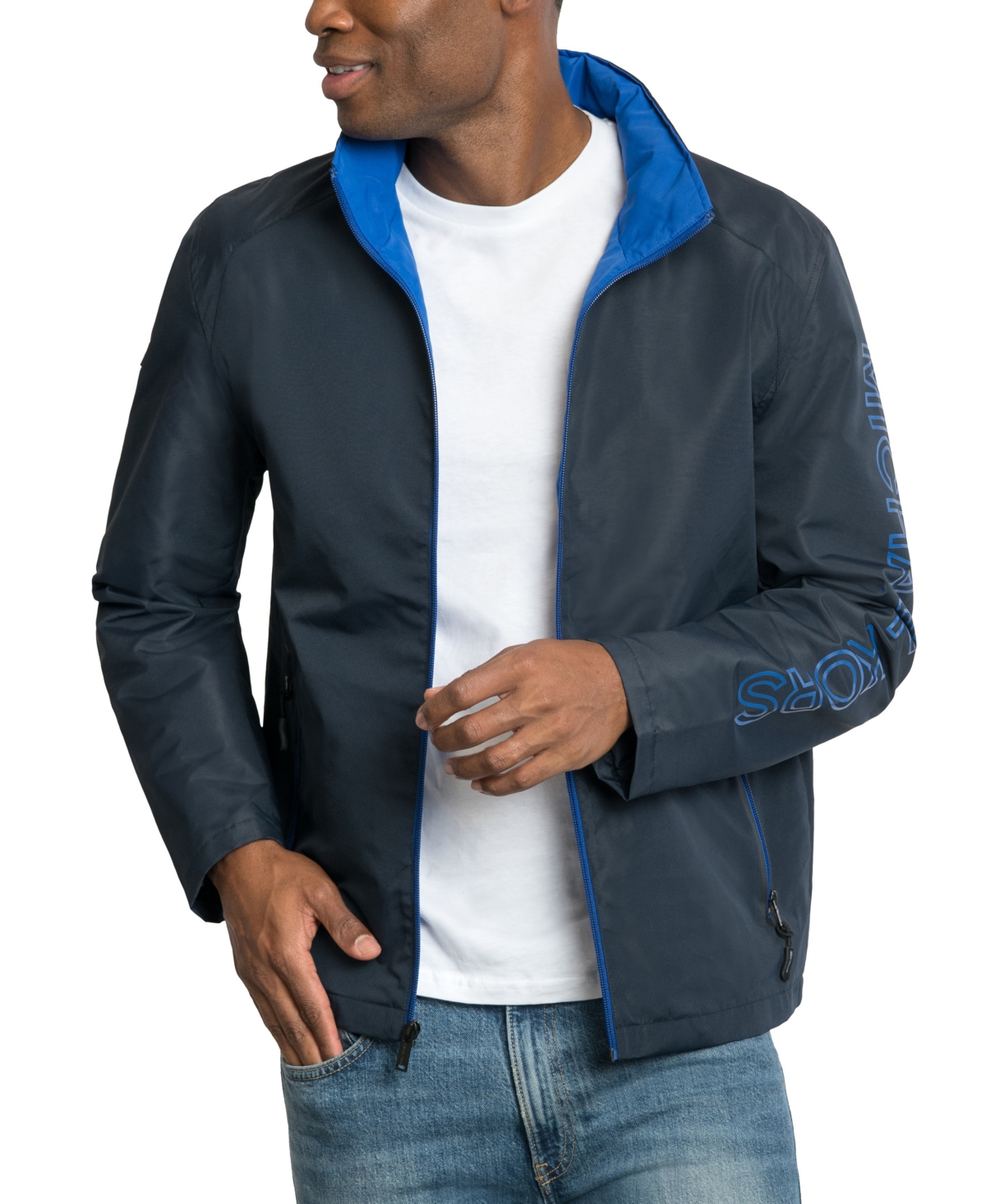 Michael Kors Men's Fontaine Jacket -Electric Blue