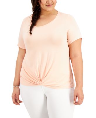 macys plus size shirts