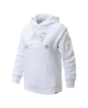 New Balance Big Girls Graphic Hoodie