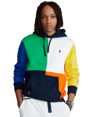 Polo Ralph Lauren Men s Color Blocked Fleece Hoodie Macy s