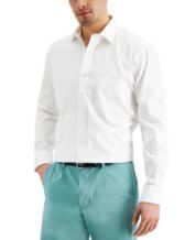 Macys mens white dress shirts sales