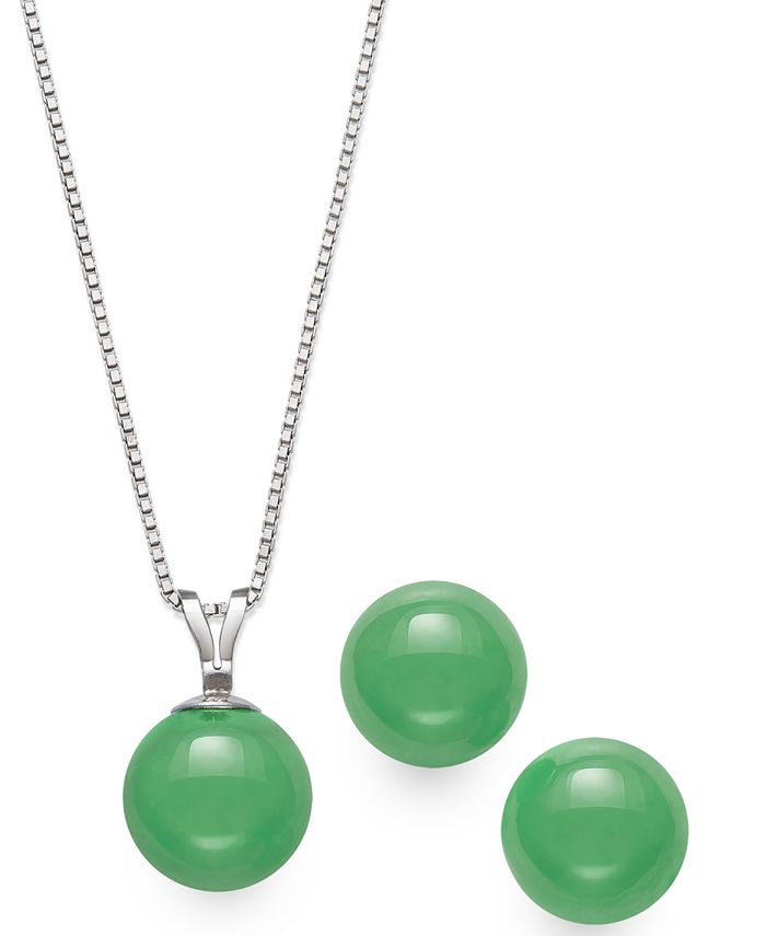 Jade best sale necklace macys