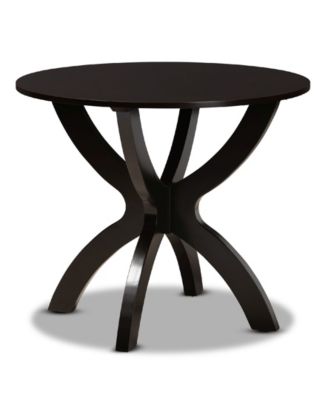 Mona Modern and Contemporary Fabric Upholstered 5 Piece Dining Set