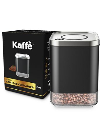 Kaffe - Airtight Square Coffee Storage Container, 8-Oz.