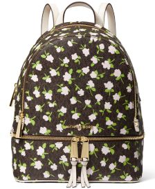 Rhea Signature Zip Backpack