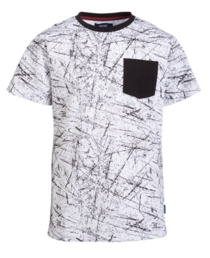 Univibe Big Boys Walker Sketchy Pocket T-Shirt