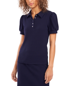 Riley & Rae Tobi Puff-Sleeve Polo Shirt Created for Macy's