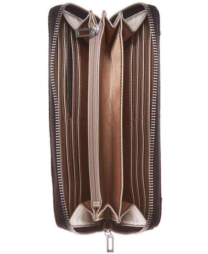 GUESS Noelle Large Zip Around Wallet Macy's