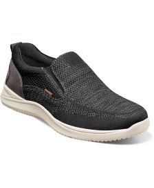 Men's Conway Knit Athletic Style Moc Toe Slip-On Loafer