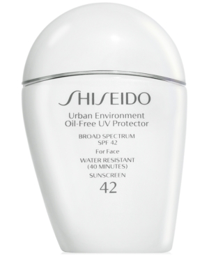 Shiseido Urban Environment Oil-free Uv Protector Sunscreen Spf 42, 1.7 Oz.