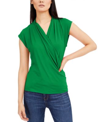 macys green tops