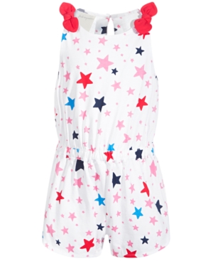 First Impressions Baby Girls Stars Cotton Romper Created for Macy's