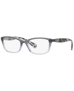 Ralph By Ralph Lauren Ralph Lauren Ra7072 Women's Pillow Eyeglasses In Grey Gradi