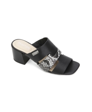 Kenneth Cole Reaction Women's Mix Cut Out Mule Dress Sandal Women's Shoes