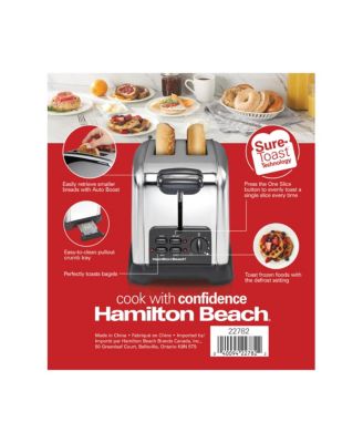 Classic Stainless Steel 2 Slice Toaster - 22782