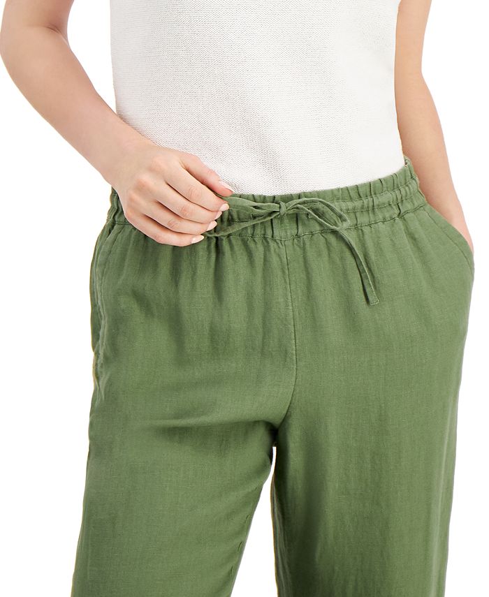 charter club linen pants