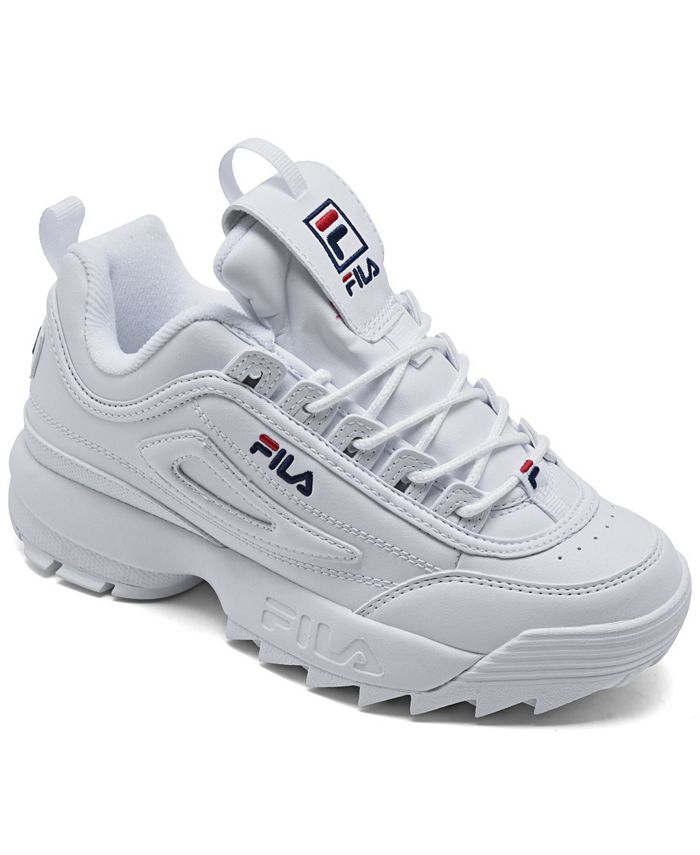 Fila Little Kids Disruptor II Casual Athletic Sneakers from Finish - Macy's