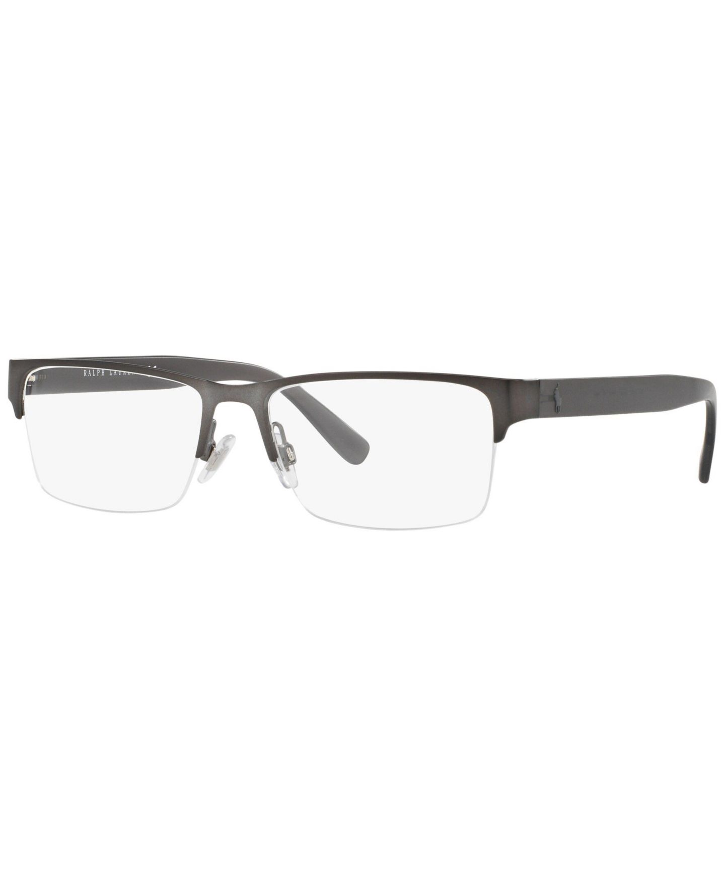 Мужские очки Polo Ralph Lauren Man Rectangle Metal PH1164 Eyeglasses, цвет: Dark Gunme — фото 1