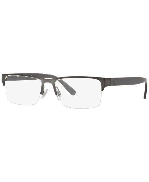 Мужские очки Polo Ralph Lauren Man Rectangle Metal PH1164 Eyeglasses, цвет: Dark Gunme