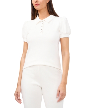 Riley & Rae Tobi Puff-Sleeve Polo Shirt Created for Macy's