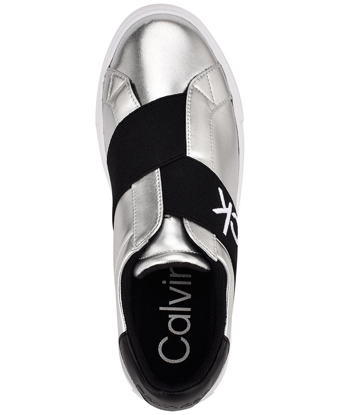 Calvin Klein Women's Alure Casual Slip-On Sneakers & Reviews - Athletic Shoes & Sneakers - Shoes
