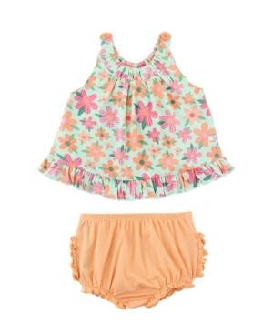 Baby Girls Ruffle Swing Top and Rufflebutt Set