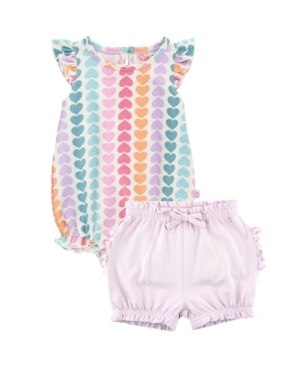 Baby Girls Daydream Flutter Bodysuit and Short Set