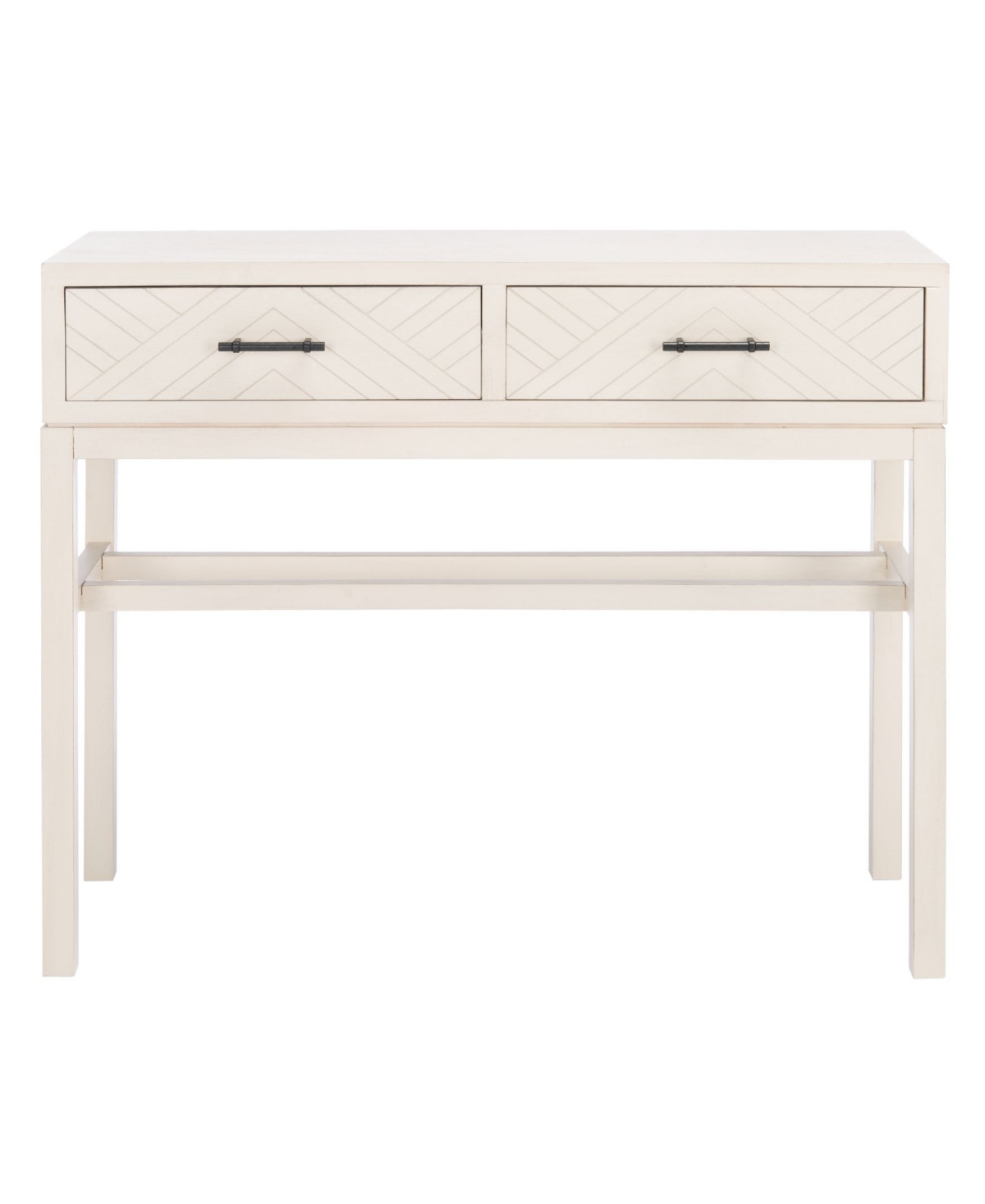 Safavieh Ajana 2 Drawer Console In White