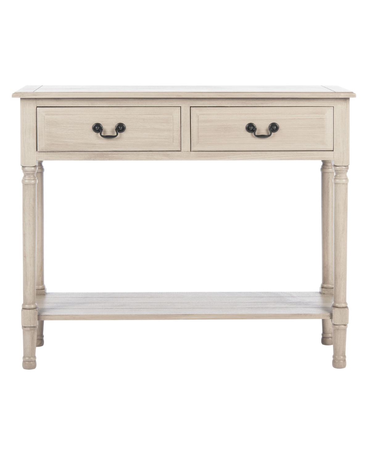 Safavieh Primrose 2 Drawer Console Table In Beige