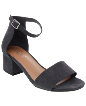 Sugar Noelle Block-Heel Sandals Women's Shoes